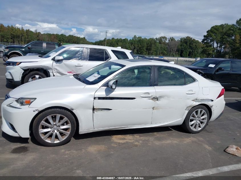 2015 Lexus Is 250 VIN: JTHBF1D24F5080440 Lot: 43384887