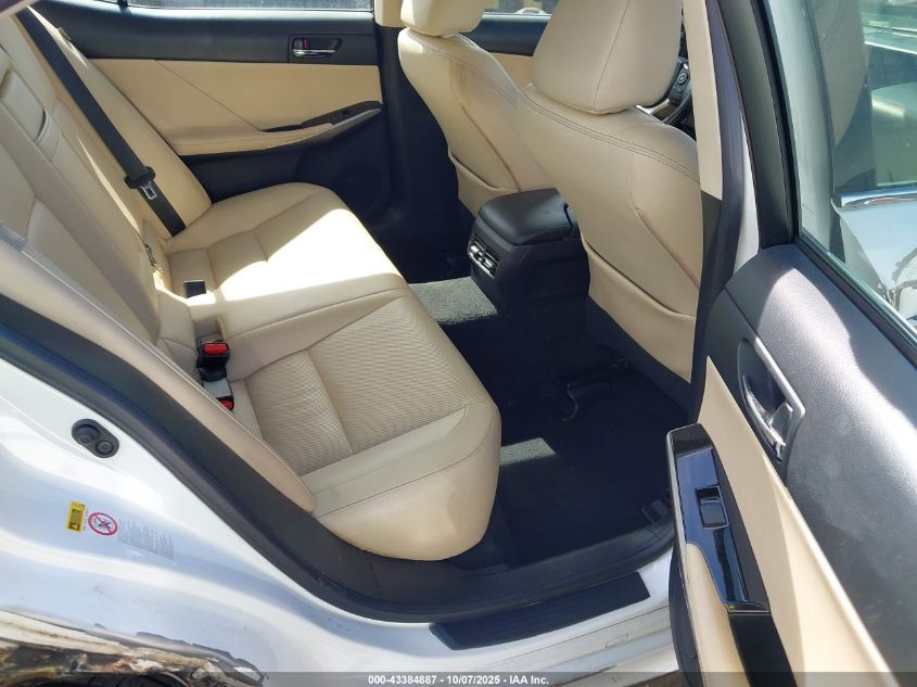 2015 Lexus Is 250 VIN: JTHBF1D24F5080440 Lot: 43384887