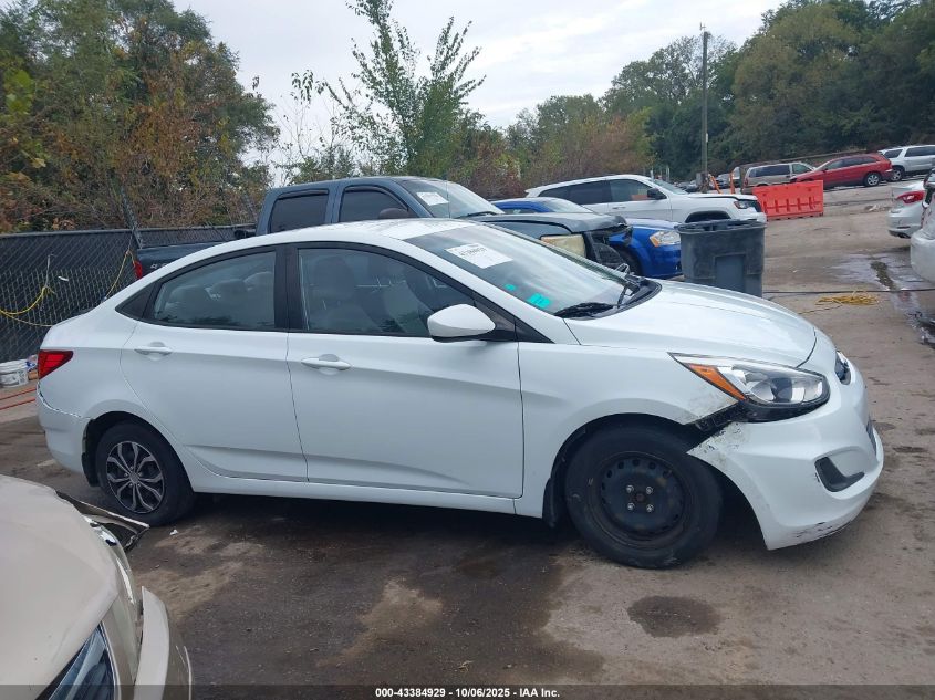 2016 Hyundai Accent Se VIN: KMHCT4AE7GU053363 Lot: 43384929