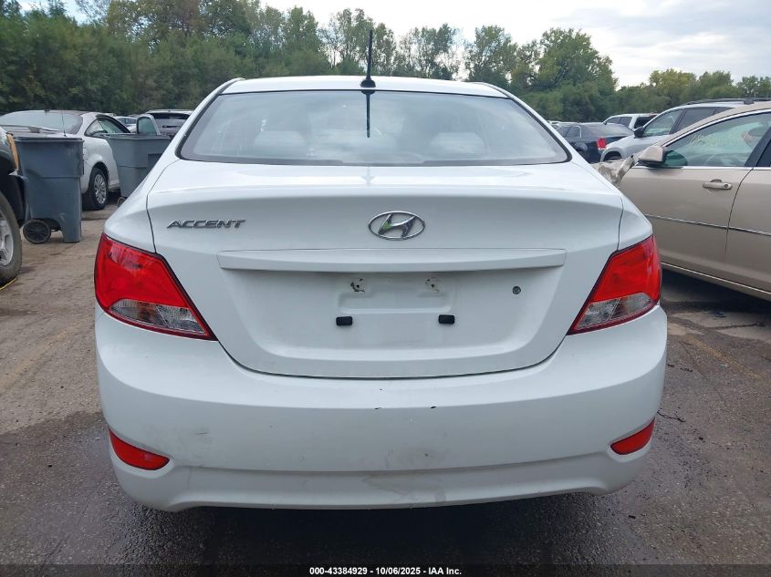 2016 Hyundai Accent Se VIN: KMHCT4AE7GU053363 Lot: 43384929