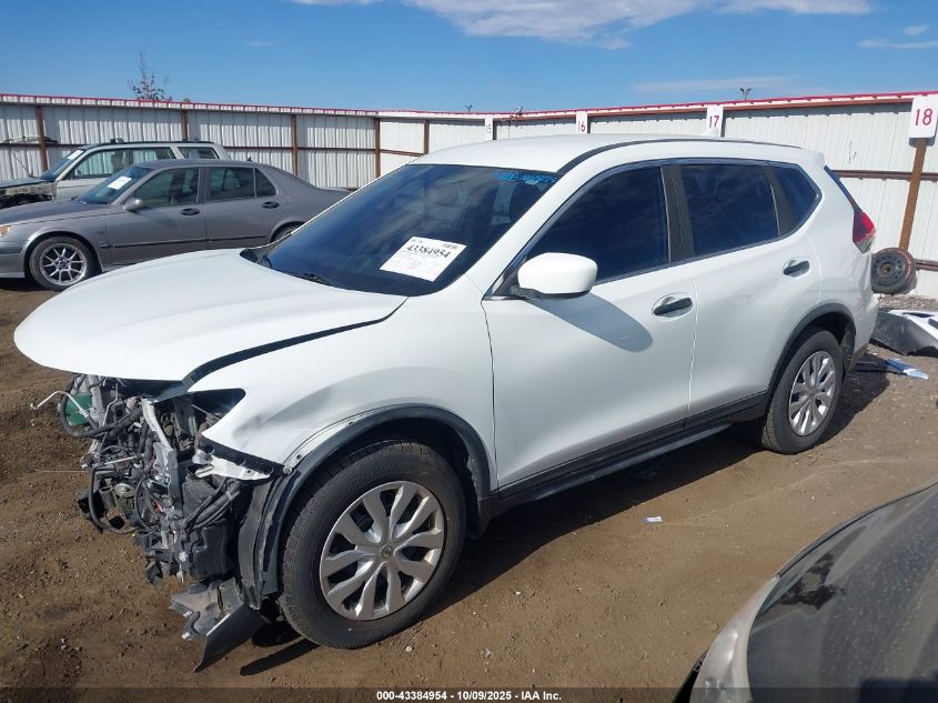 2018 Nissan Rogue S VIN: KNMAT2MV7JP572110 Lot: 43384954