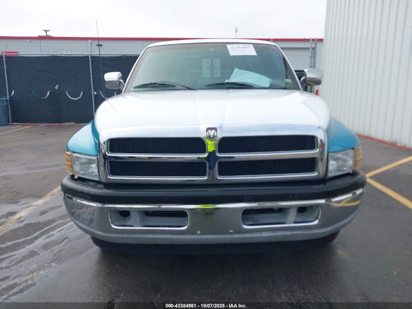 1996 Dodge Ram 1500 VIN: 1B7HC16Y2TS529083 Lot: 43384961