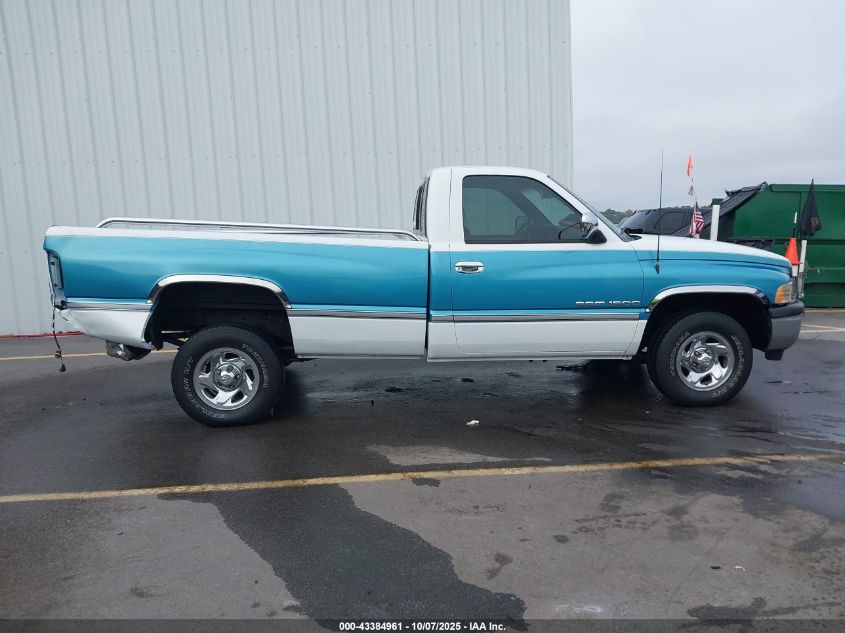 1996 Dodge Ram 1500 VIN: 1B7HC16Y2TS529083 Lot: 43384961
