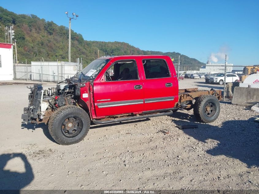 2005 Chevrolet Silverado 2500Hd Ls VIN: 1GCHK23U85F928859 Lot: 43384969