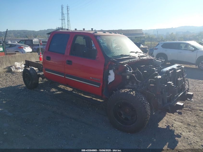 2005 Chevrolet Silverado 2500Hd Ls VIN: 1GCHK23U85F928859 Lot: 43384969