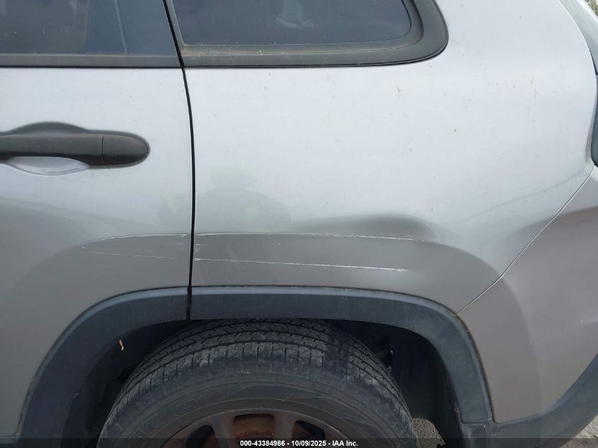 2016 Jeep Cherokee Sport VIN: 1C4PJLAB5GW346744 Lot: 43384986