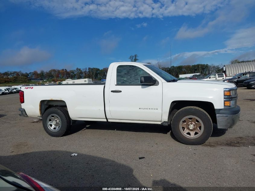 2014 Chevrolet Silverado 1500 Work Truck 2Wt VIN: 1GCNKPEH4EZ219568 Lot: 43384988