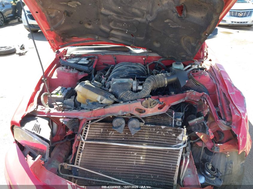 2006 Ford Mustang Gt VIN: 1ZVFT82H165169536 Lot: 43385005