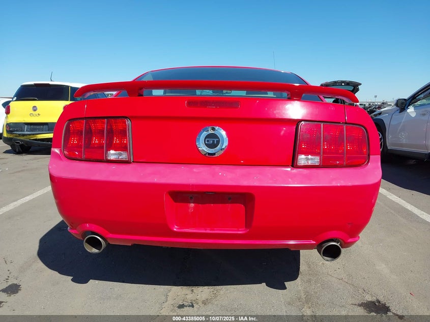 2006 Ford Mustang Gt VIN: 1ZVFT82H165169536 Lot: 43385005
