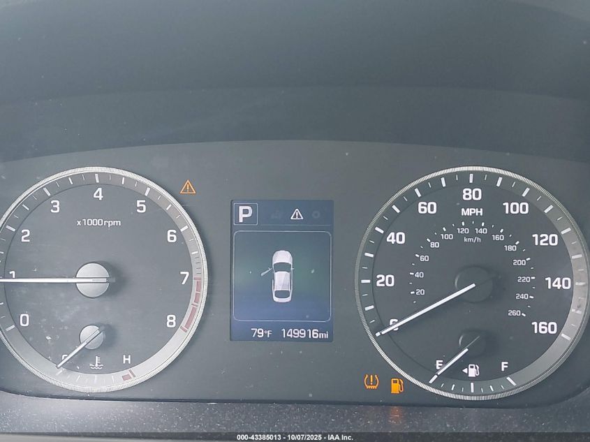 2015 Hyundai Sonata Se VIN: 5NPE24AF7FH013317 Lot: 43385013