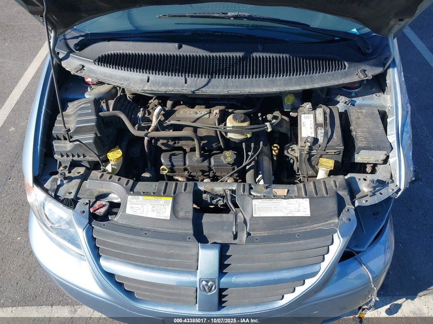 2005 Dodge Grand Caravan Se VIN: 1D4GP24R75B189016 Lot: 43385017