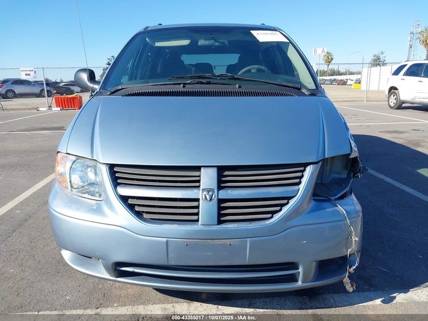 2005 Dodge Grand Caravan Se VIN: 1D4GP24R75B189016 Lot: 43385017