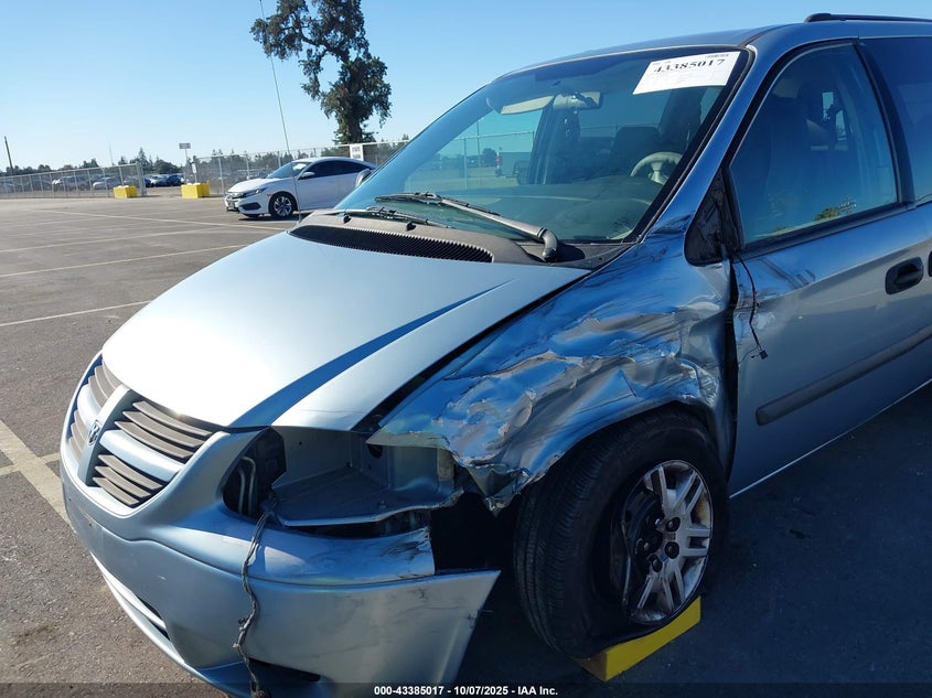 2005 Dodge Grand Caravan Se VIN: 1D4GP24R75B189016 Lot: 43385017