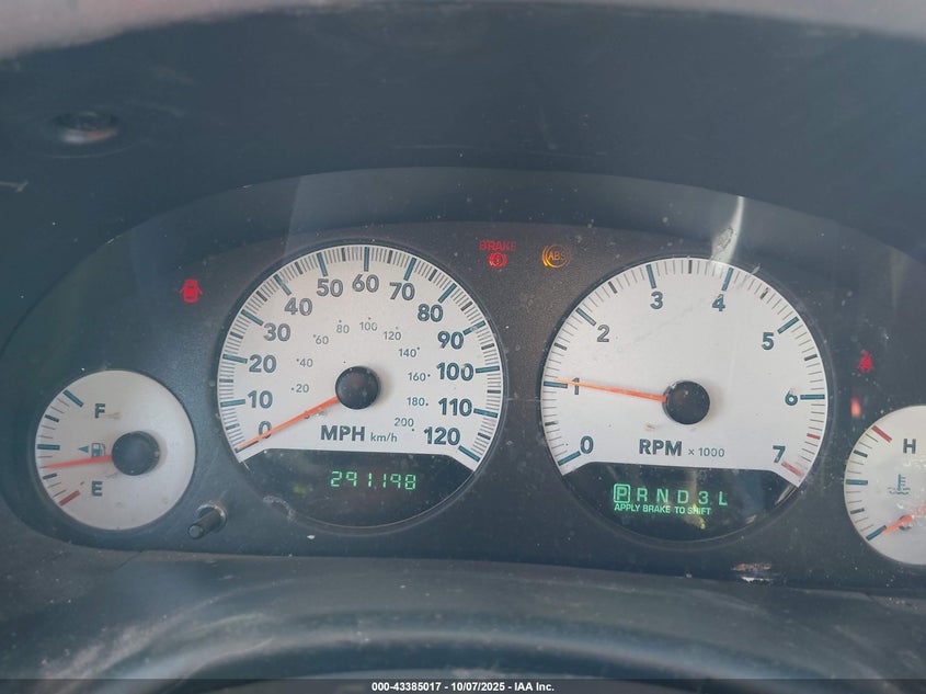 2005 Dodge Grand Caravan Se VIN: 1D4GP24R75B189016 Lot: 43385017