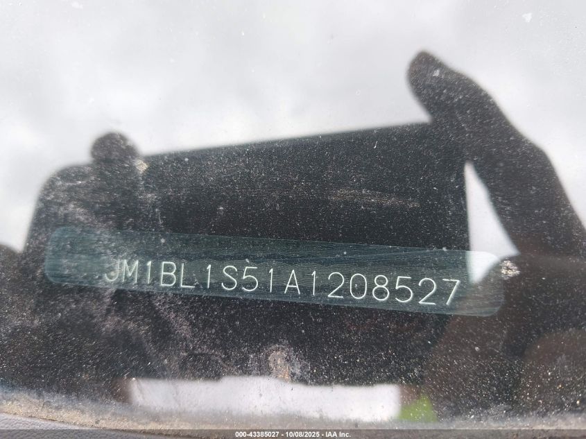 2010 Mazda Mazda3 S Grand Touring VIN: JM1BL1S51A1208527 Lot: 43385027