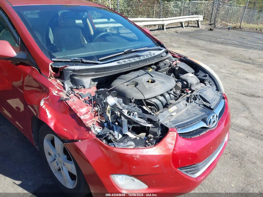 2013 Hyundai Elantra Gls VIN: KMHDH4AE7DU663779 Lot: 43385056