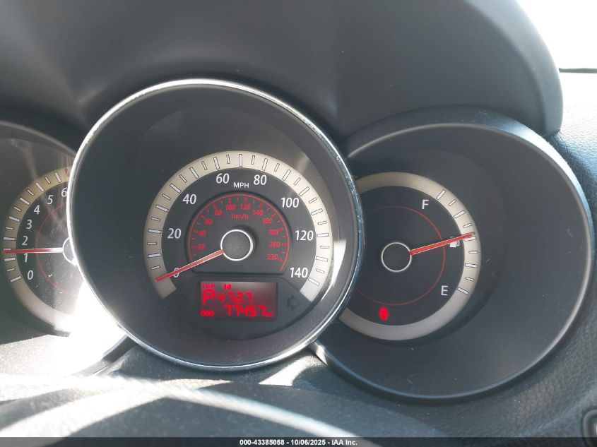 2013 Kia Forte Ex VIN: KNAFU4A2XD5722961 Lot: 43385058