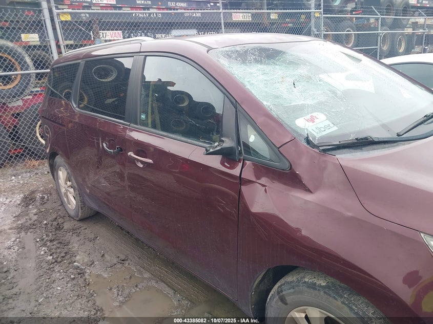 2015 Kia Sedona Lx VIN: KNDMB5C10F6057561 Lot: 43385082