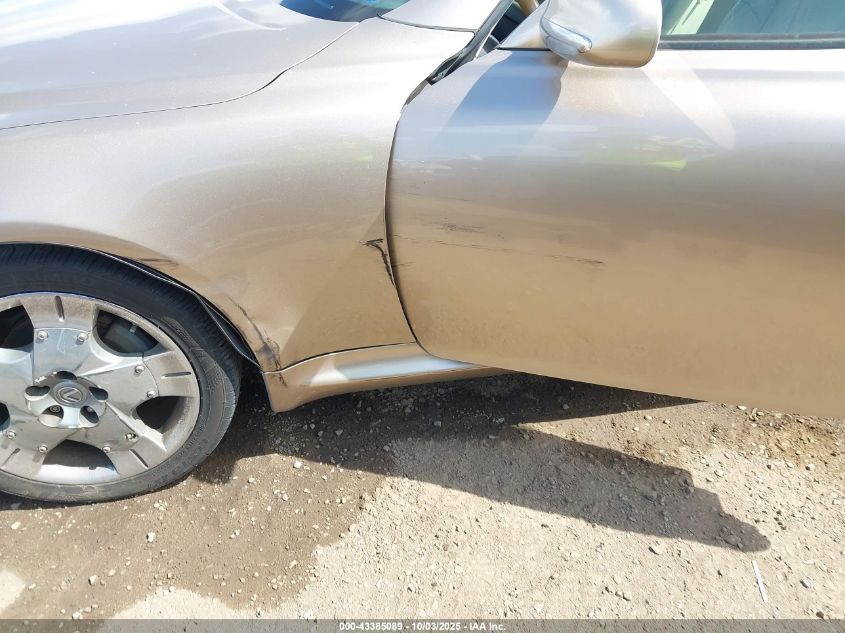 2002 Lexus Sc 430 VIN: JTHFN48Y120027996 Lot: 43385089