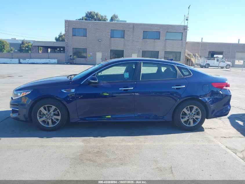 2016 Kia Optima Lx Turbo VIN: 5XXGT4L19GG012948 Lot: 43385094