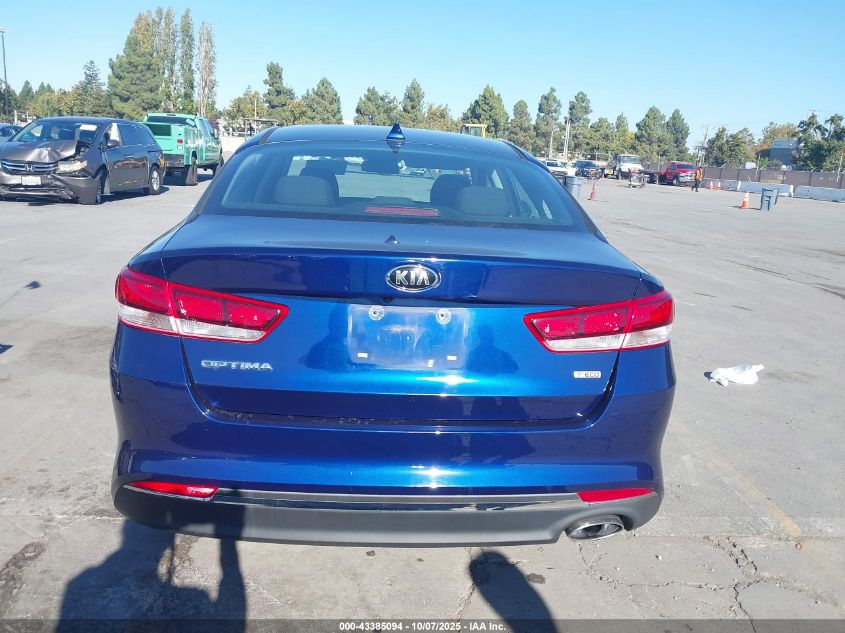 2016 Kia Optima Lx Turbo VIN: 5XXGT4L19GG012948 Lot: 43385094