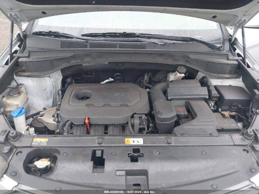 2017 Hyundai Santa Fe Sport 2.4L VIN: 5XYZUDLB3HG491122 Lot: 43385100