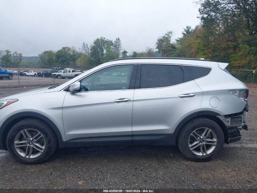 2017 Hyundai Santa Fe Sport 2.4L VIN: 5XYZUDLB3HG491122 Lot: 43385100