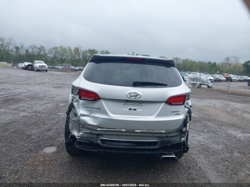 2017 Hyundai Santa Fe Sport 2.4L VIN: 5XYZUDLB3HG491122 Lot: 43385100