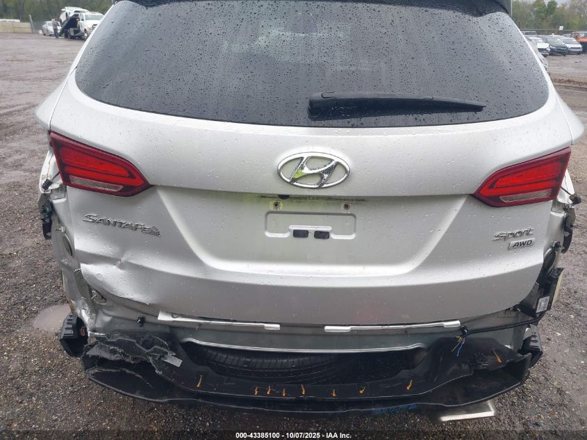 2017 Hyundai Santa Fe Sport 2.4L VIN: 5XYZUDLB3HG491122 Lot: 43385100
