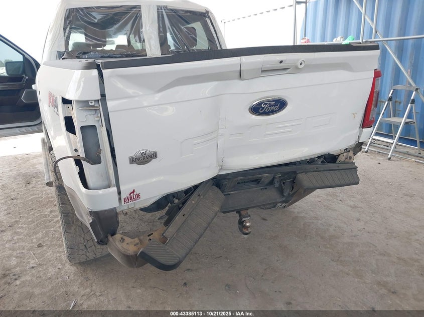 2022 Ford F-150 King Ranch VIN: 1FTFW1E53NFB39109 Lot: 43385113