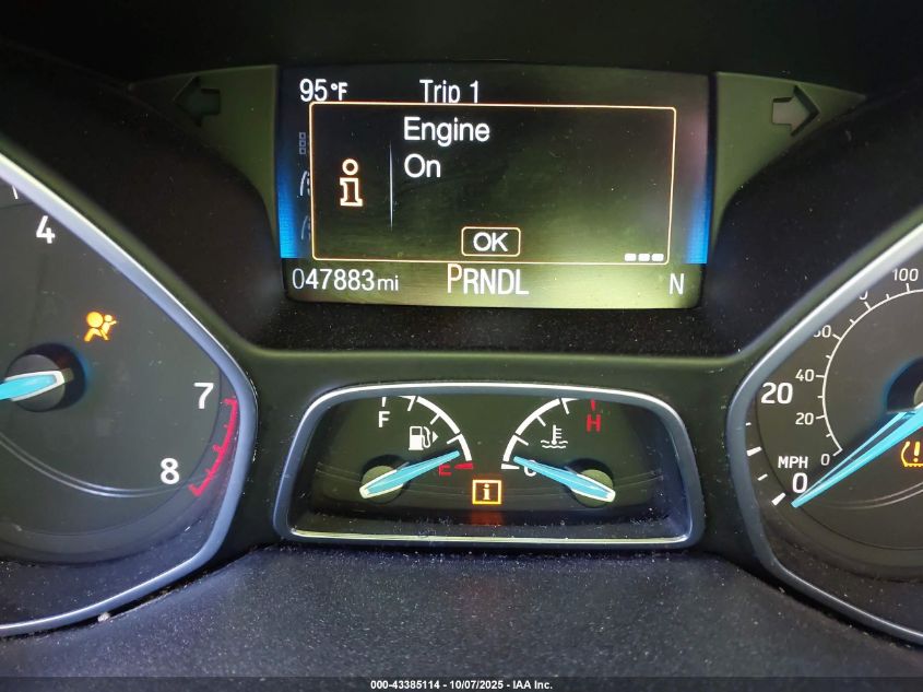 2018 Ford Focus Se VIN: 1FADP3F2XJL295721 Lot: 43385114