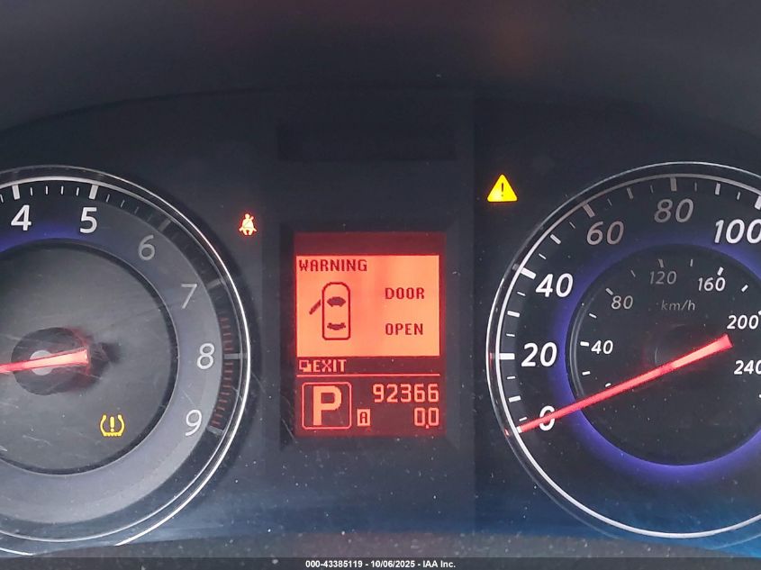 2009 Infiniti G37 Journey VIN: JNKCV61E79M301400 Lot: 43385119