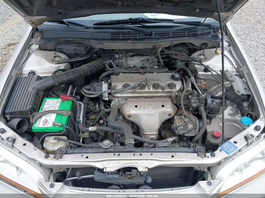 1999 Honda Accord Lx VIN: JHMCG5649XC009190 Lot: 43385121