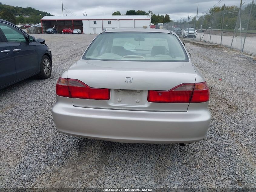 1999 Honda Accord Lx VIN: JHMCG5649XC009190 Lot: 43385121