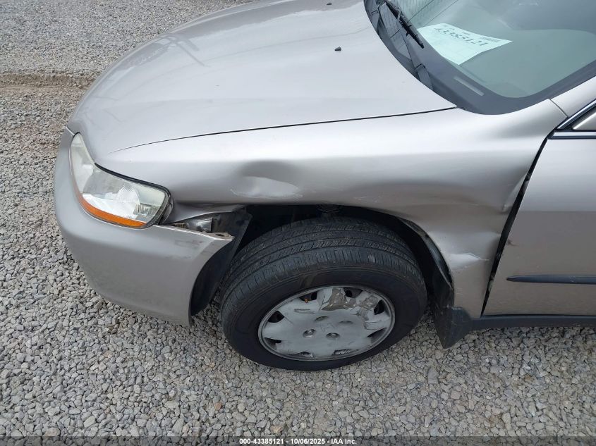 1999 Honda Accord Lx VIN: JHMCG5649XC009190 Lot: 43385121