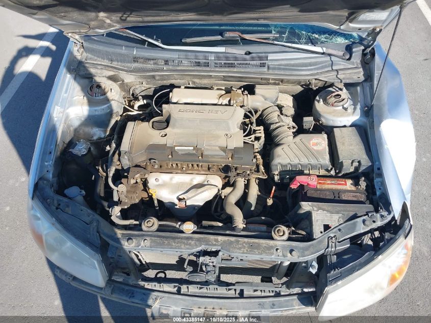 2008 Kia Spectra Ex VIN: KNAFE122385556623 Lot: 43385147