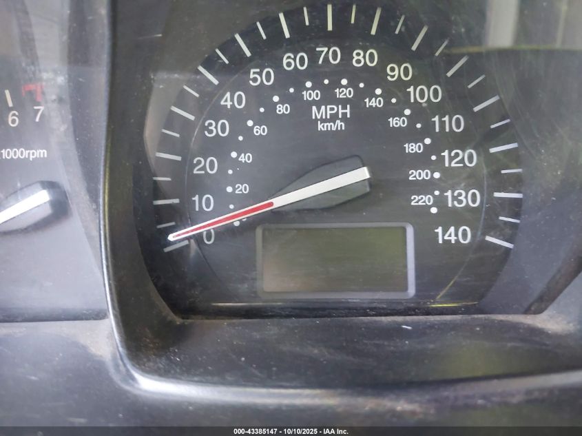 2008 Kia Spectra Ex VIN: KNAFE122385556623 Lot: 43385147