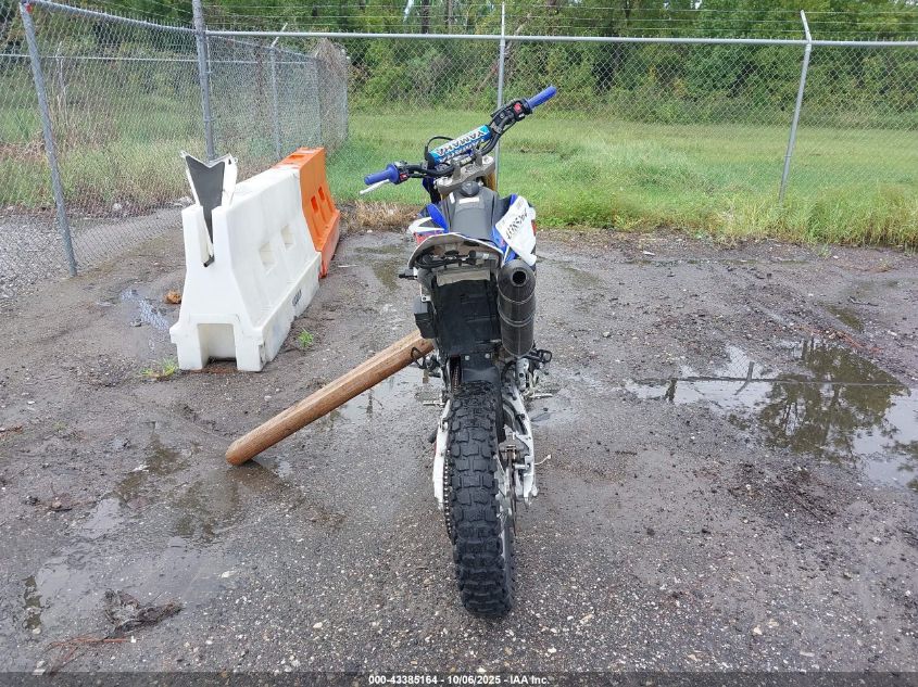 2013 Yamaha Wr250 R VIN: JYADG21E7DA006120 Lot: 43385164