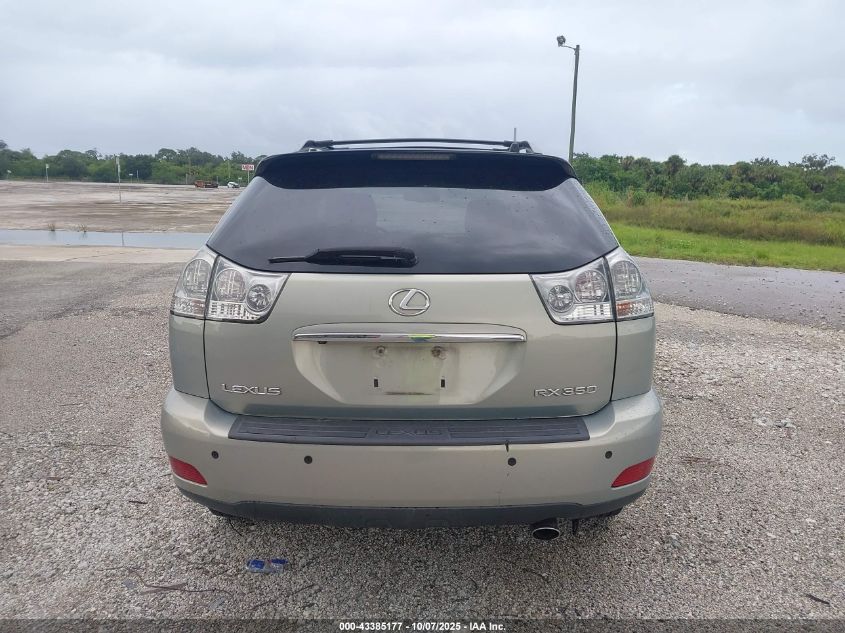 2009 Lexus Rx 350 VIN: 2T2GK31U99C064483 Lot: 43385177