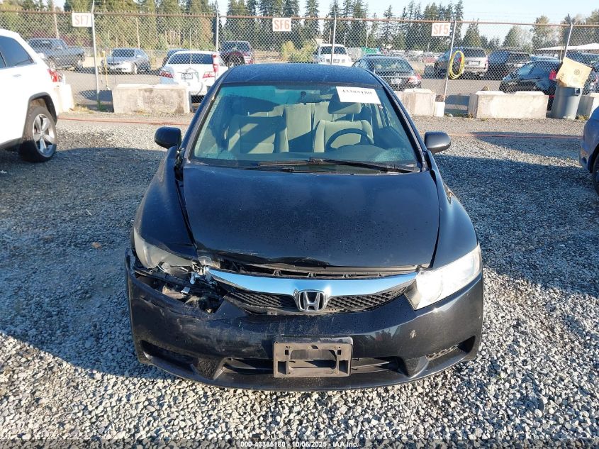 2009 Honda Civic Lx VIN: 2HGFA16509H312443 Lot: 43385180