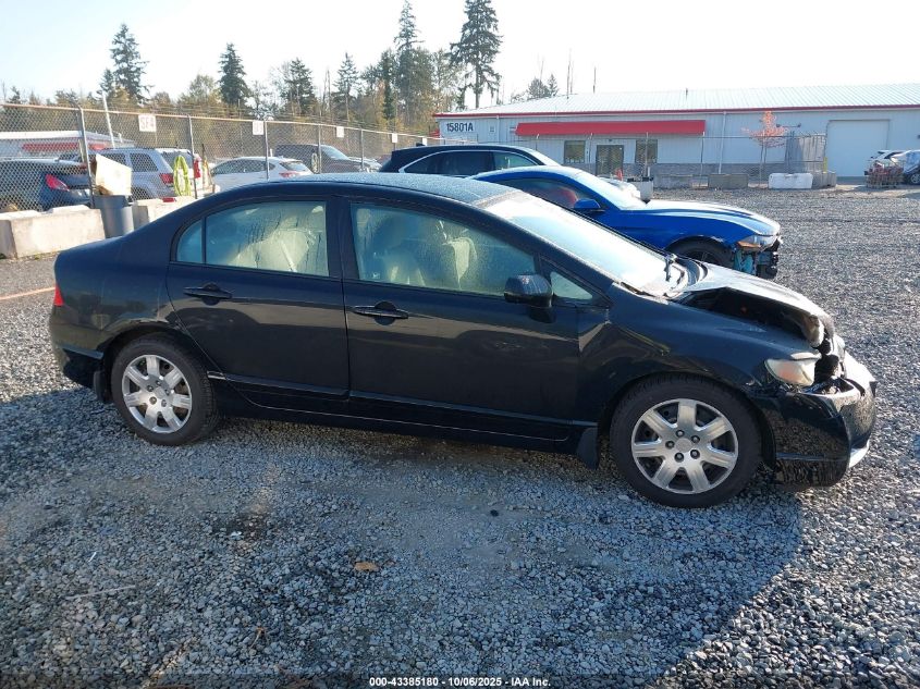 2009 Honda Civic Lx VIN: 2HGFA16509H312443 Lot: 43385180