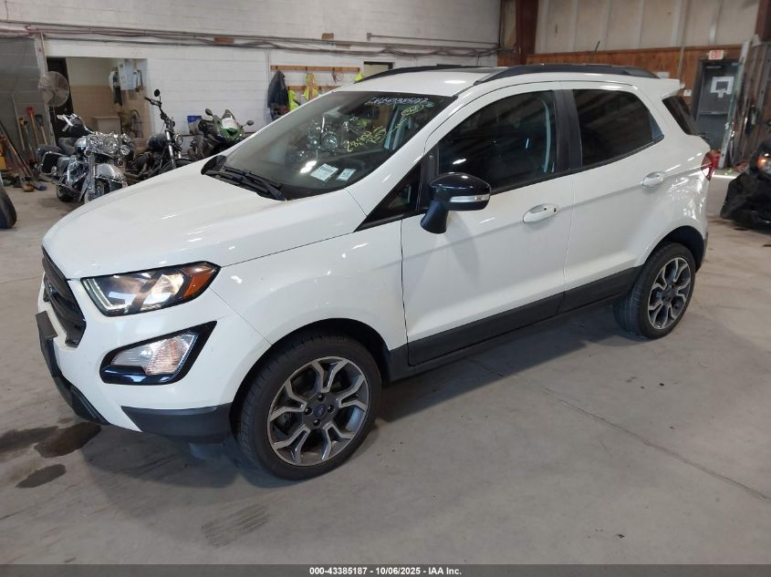 2019 Ford Ecosport Ses VIN: MAJ6S3JL1KC309627 Lot: 43385187