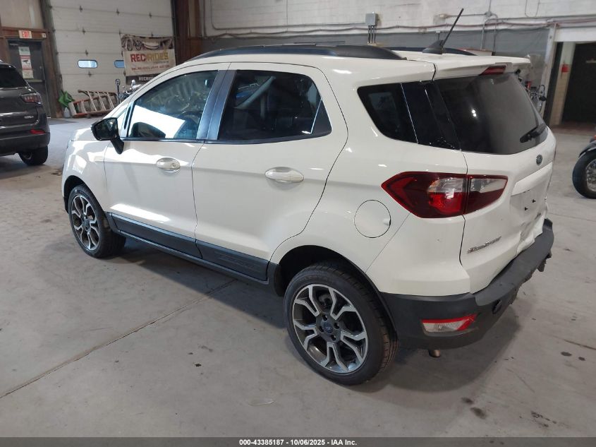2019 Ford Ecosport Ses VIN: MAJ6S3JL1KC309627 Lot: 43385187