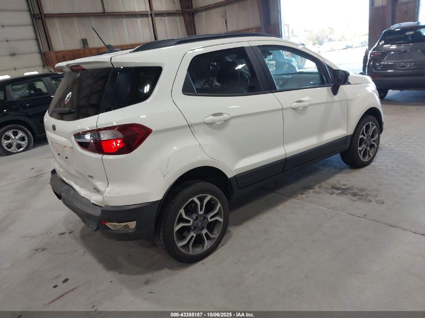 2019 Ford Ecosport Ses VIN: MAJ6S3JL1KC309627 Lot: 43385187