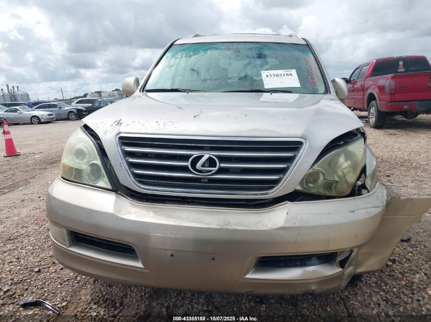 2004 Lexus Gx 470 VIN: JTJBT20X340066599 Lot: 43385188