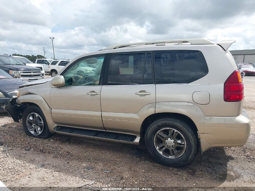 2004 Lexus Gx 470 VIN: JTJBT20X340066599 Lot: 43385188