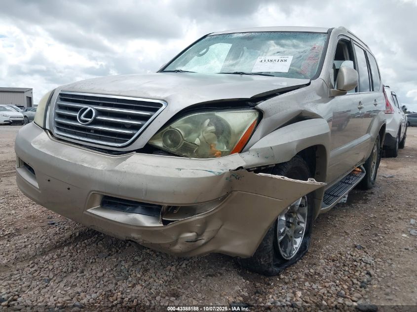 2004 Lexus Gx 470 VIN: JTJBT20X340066599 Lot: 43385188
