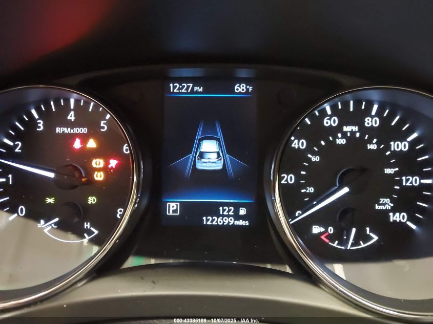 2019 Nissan Rogue Sl VIN: 5N1AT2MV6KC714015 Lot: 43385189