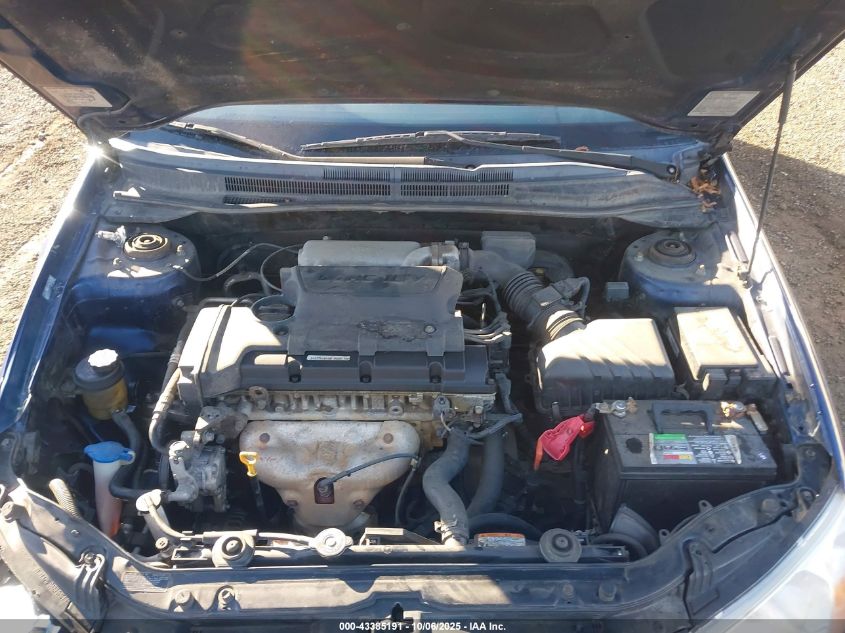 2008 Kia Spectra Ex VIN: KNAFE121585502991 Lot: 43385191