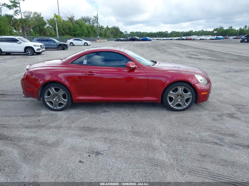 2006 Lexus Sc 430 VIN: JTHFN48Y469001829 Lot: 43385200